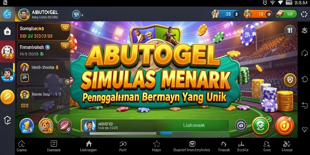 Gameplay ABUTOGEL yang seru dan interaktif.