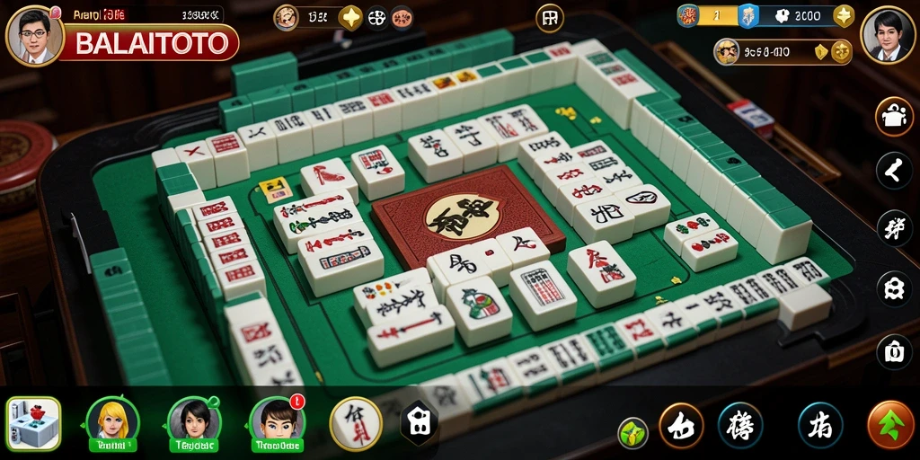 Tampilan gameplay Mahjong di BALAITOTO dengan grafis menarik.