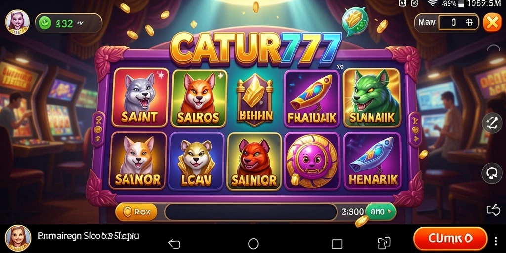 Tampilan menarik dari gameplay CATUR777 yang memikat pemain.