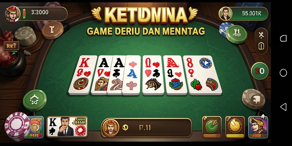 Tampilan gameplay KETUA yang seru dan penuh tantangan.