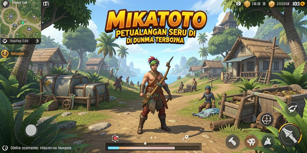 Gameplay menarik dengan petualangan di dunia terbuka.