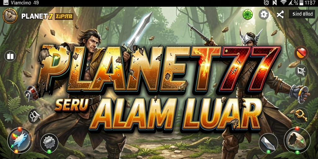 Tampilan gameplay PLANET77 yang penuh aksi dan menegangkan.