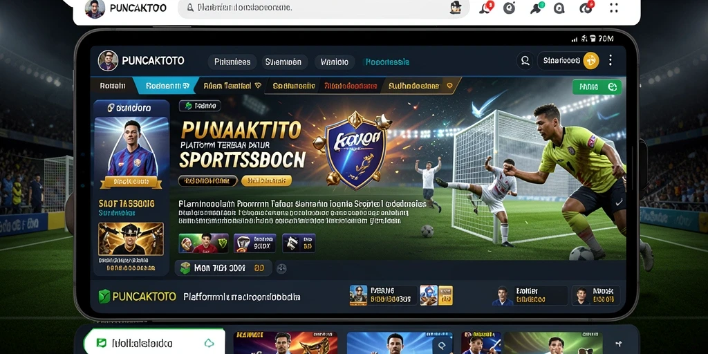 Tampilan gameplay PUNCAKTOTO yang menarik dan interaktif.