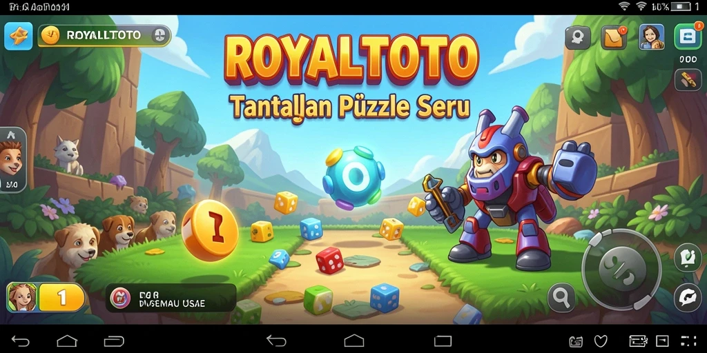 Tampilan gameplay menarik dari ROYALTOTO yang memikat para pemain.