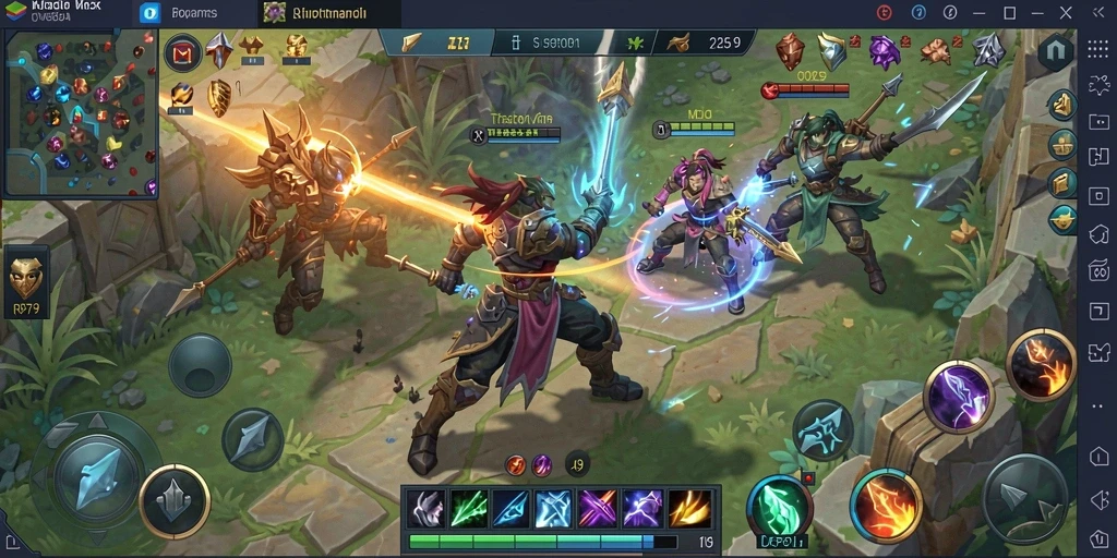Tampilan gameplay RP79 yang menegangkan dan mengasyikkan.