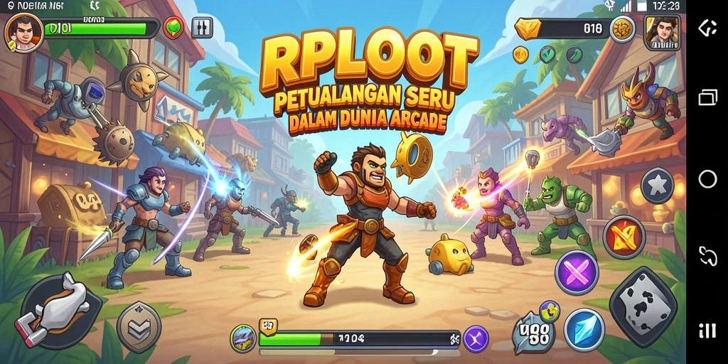 Screenshot gameplay RPLOOT menampilkan keseruan dan tantangan.