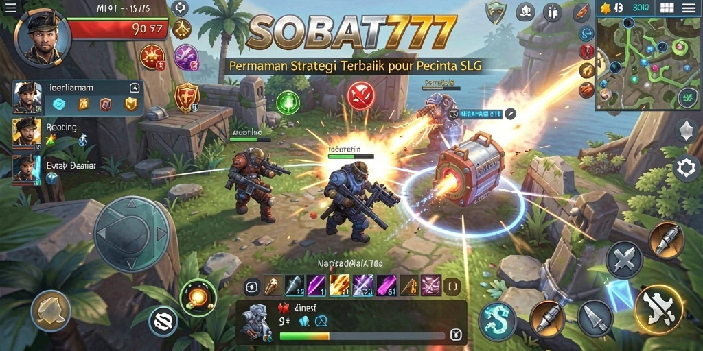 Tampilan menarik dari gameplay SOBAT777 yang menantang.